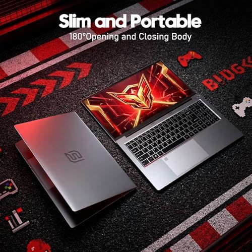 FUNYET 2026 Gaming Laptop, 15.6 Inch Laptop Computer Window 11 Pro, 32GB RAM 1TB SSD, AMD Ryzen 7 6800H(up to 4.7GHz), 2-Year Warranty, FHD 1920 * 1080, Backlit Keyboard for Gaming, Video Editing