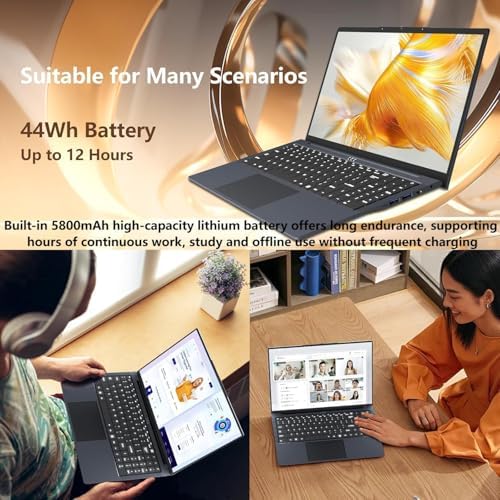 Gaming Laptop i5, 16 inch Laptops, Laptop Computer Up to 3.60GHZ,Traditional Laptops Computers for 16GB RAM 512GB SSD, Business Lap top Full HD 1920X1200 Display 180 Angle Opening WIFI 5 Lap top