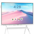 Interactive Smart Board for Classroom, 55” 8+128 GB Electronic Digital Whiteboard Built-in Android OS & Open App Ecosystem - 4K Touchscreen Smartboard for Home Office School Studio Display