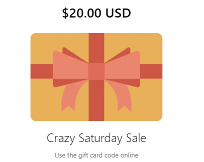 $20 Free Apple Gift Card